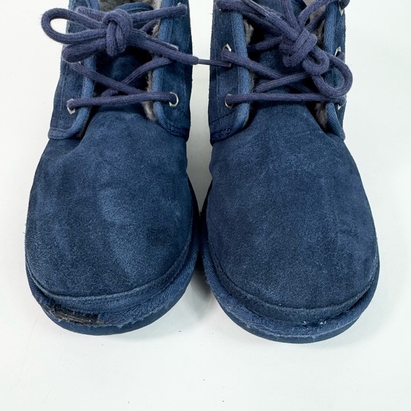 UGG Neumel Men’s Blue Sheepskin Boots #3236 - Size 10 - Picture 5 of 9